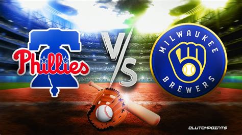 Phillies vs. Brewers Prediction, Odds, Picks .